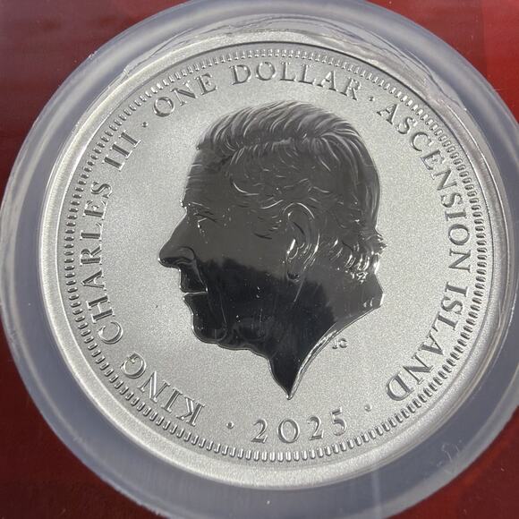 2025 Ascension $1 Silver Lunar Snake NGC MS70 High Relief FDOI Coin EDC Plug - Picture 7 of 8